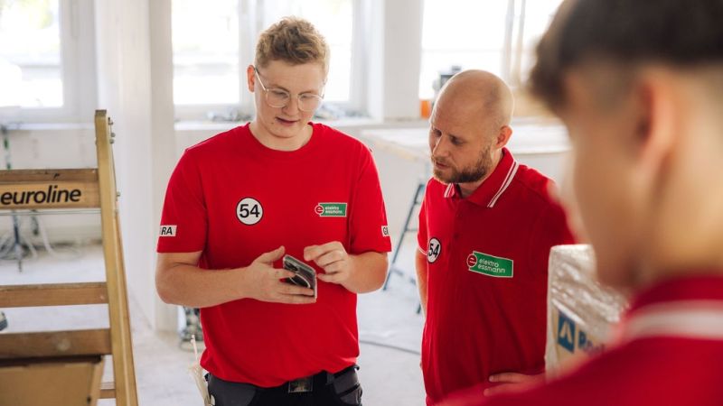 Rohbau Teambesprechung